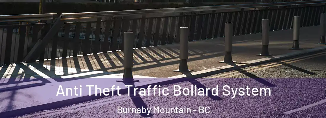  Anti Theft Traffic Bollard System Burnaby Mountain - BC