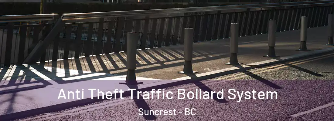  Anti Theft Traffic Bollard System Suncrest - BC