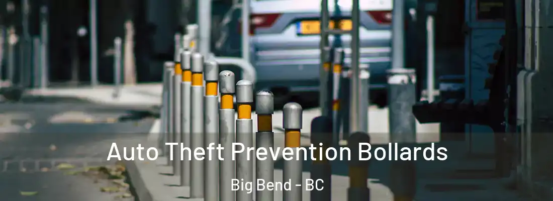  Auto Theft Prevention Bollards Big Bend - BC