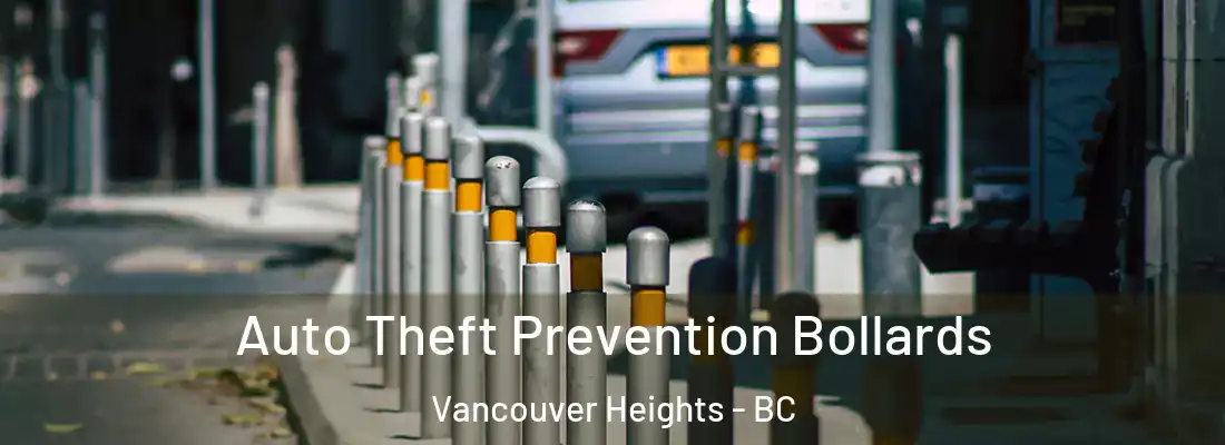  Auto Theft Prevention Bollards Vancouver Heights - BC