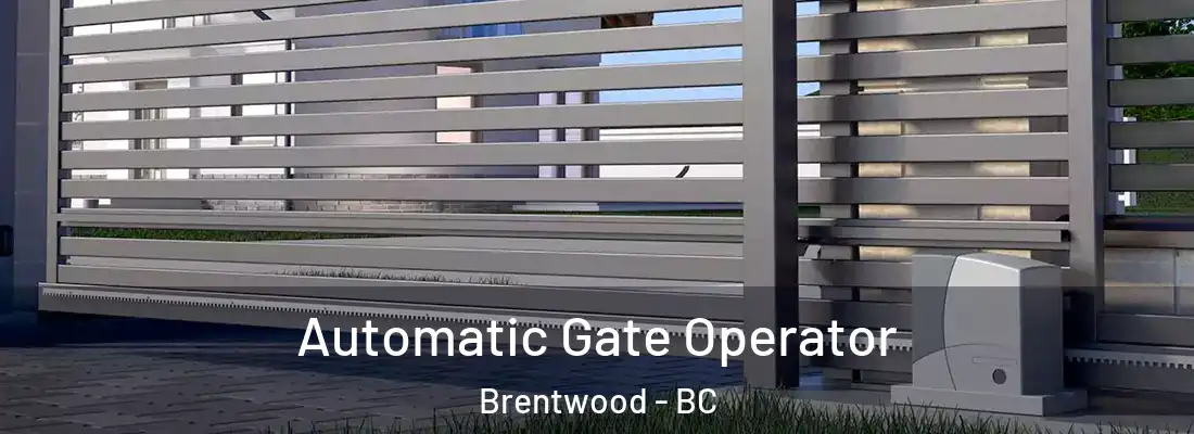  Automatic Gate Operator Brentwood - BC