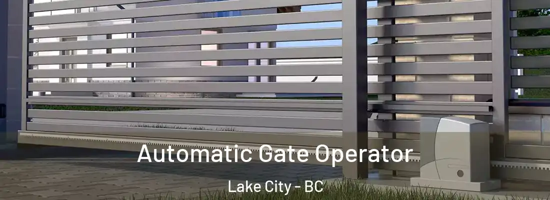  Automatic Gate Operator Lake City - BC