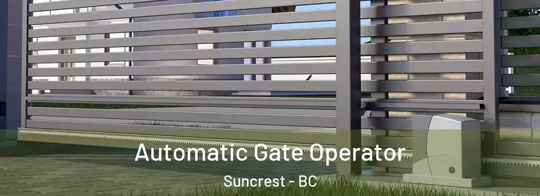  Automatic Gate Operator Suncrest - BC