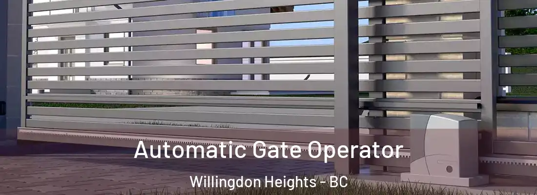  Automatic Gate Operator Willingdon Heights - BC