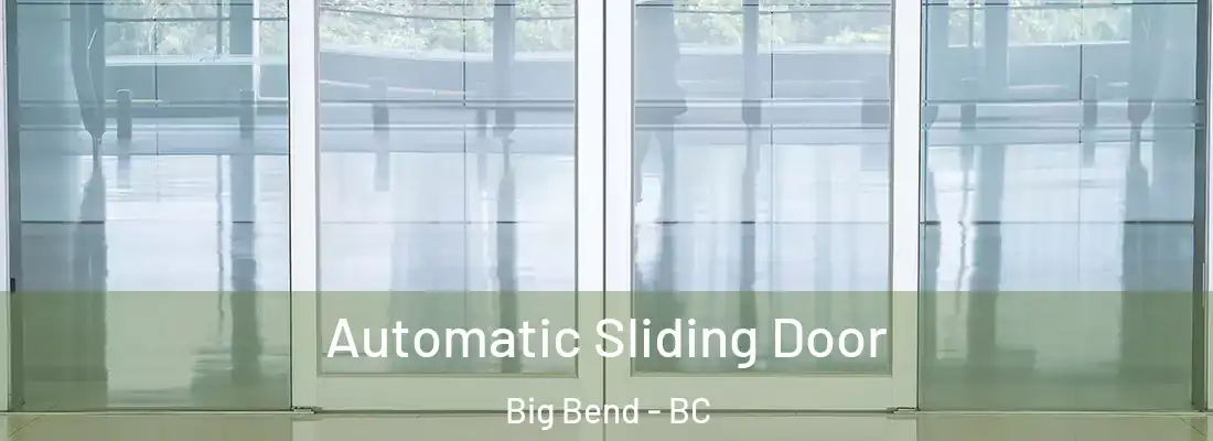  Automatic Sliding Door Big Bend - BC