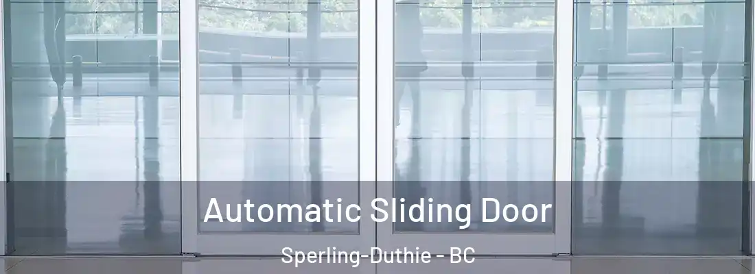  Automatic Sliding Door Sperling-Duthie - BC
