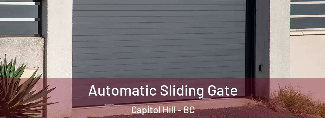  Automatic Sliding Gate Capitol Hill - BC