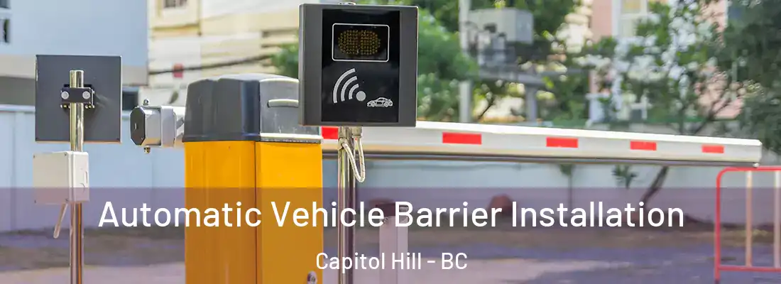  Automatic Vehicle Barrier Installation Capitol Hill - BC