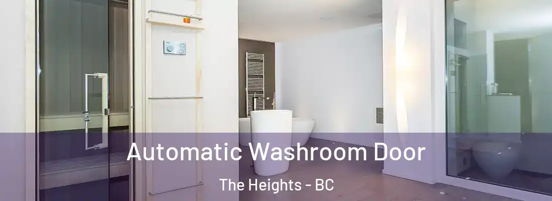  Automatic Washroom Door The Heights - BC