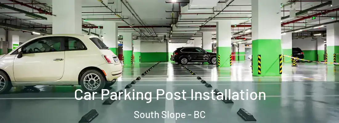  Car Parking Post Installation South Slope - BC