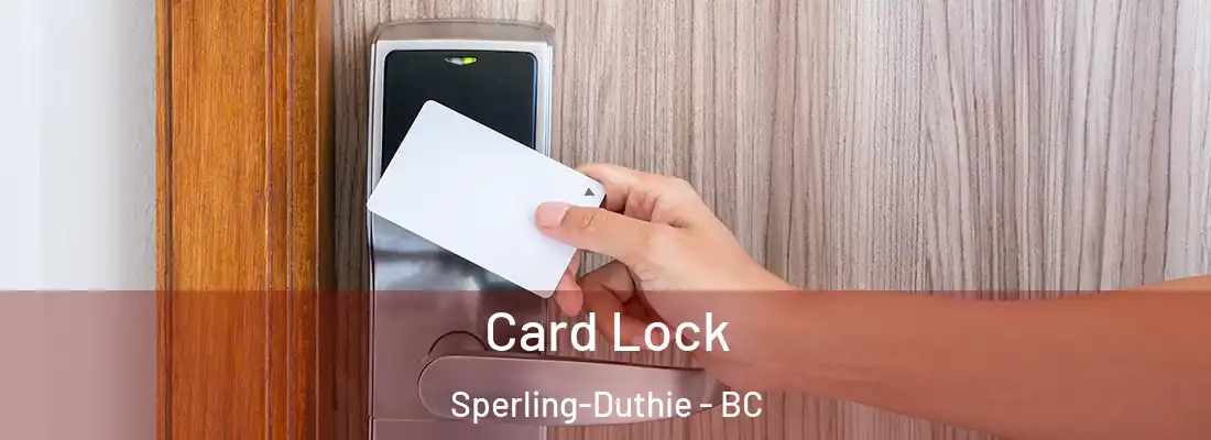  Card Lock Sperling-Duthie - BC