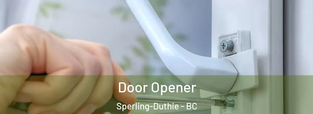  Door Opener Sperling-Duthie - BC