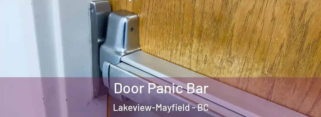  Door Panic Bar Lakeview-Mayfield - BC