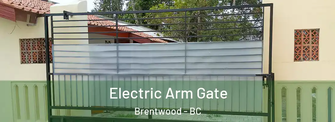  Electric Arm Gate Brentwood - BC