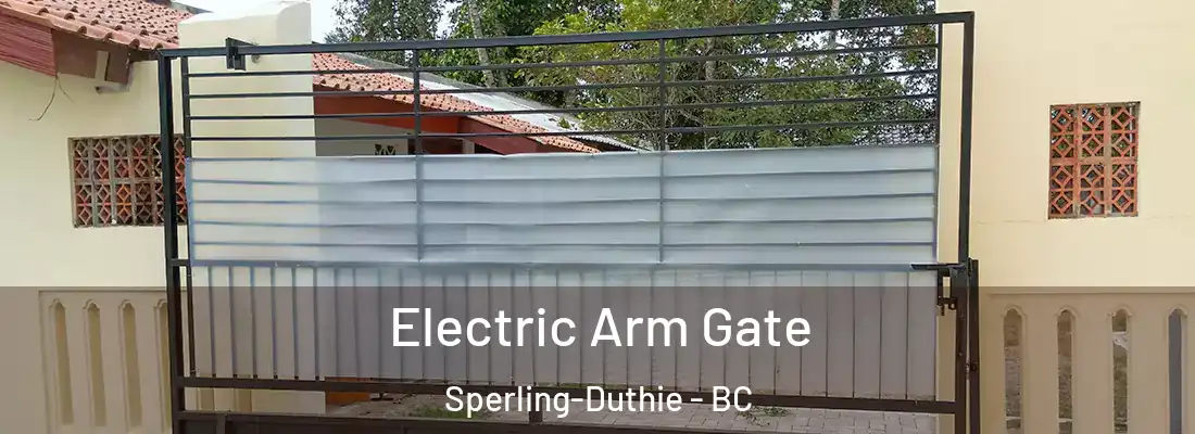  Electric Arm Gate Sperling-Duthie - BC