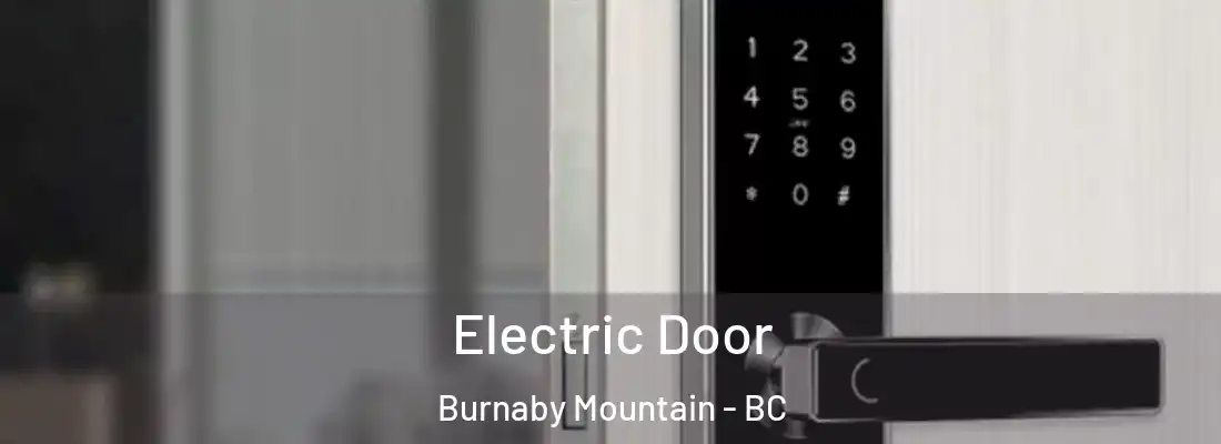  Electric Door Burnaby Mountain - BC