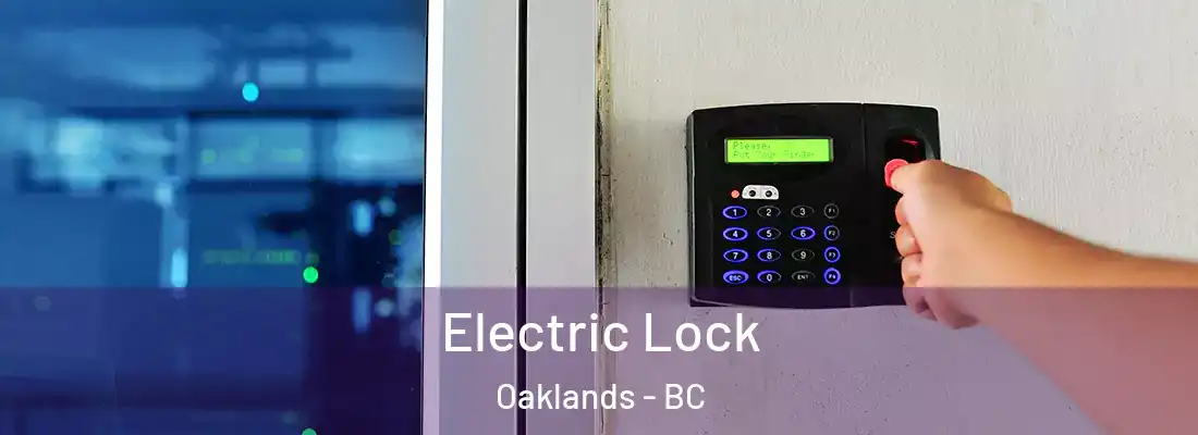  Electric Lock Oaklands - BC