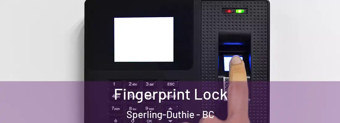  Fingerprint Lock Sperling-Duthie - BC