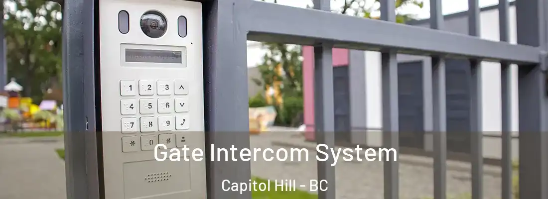  Gate Intercom System Capitol Hill - BC