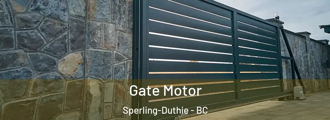  Gate Motor Sperling-Duthie - BC
