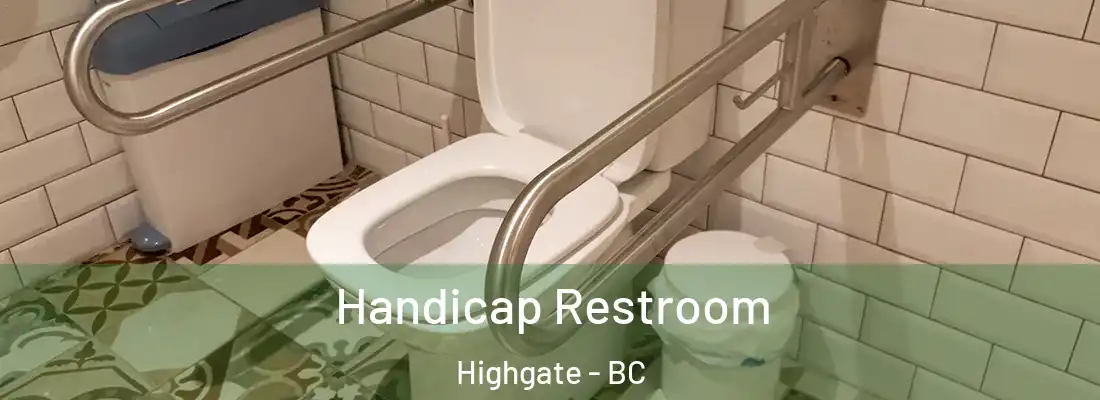  Handicap Restroom Highgate - BC