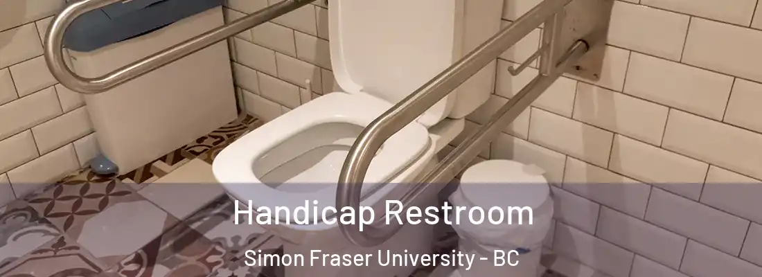  Handicap Restroom Simon Fraser University - BC