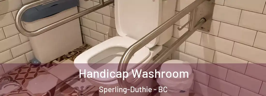  Handicap Washroom Sperling-Duthie - BC