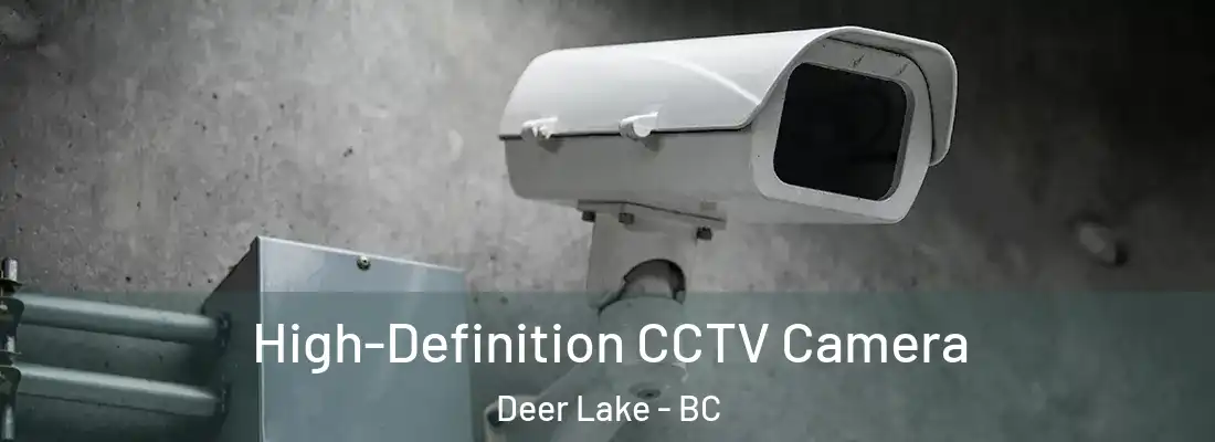  High-Definition CCTV Camera Deer Lake - BC