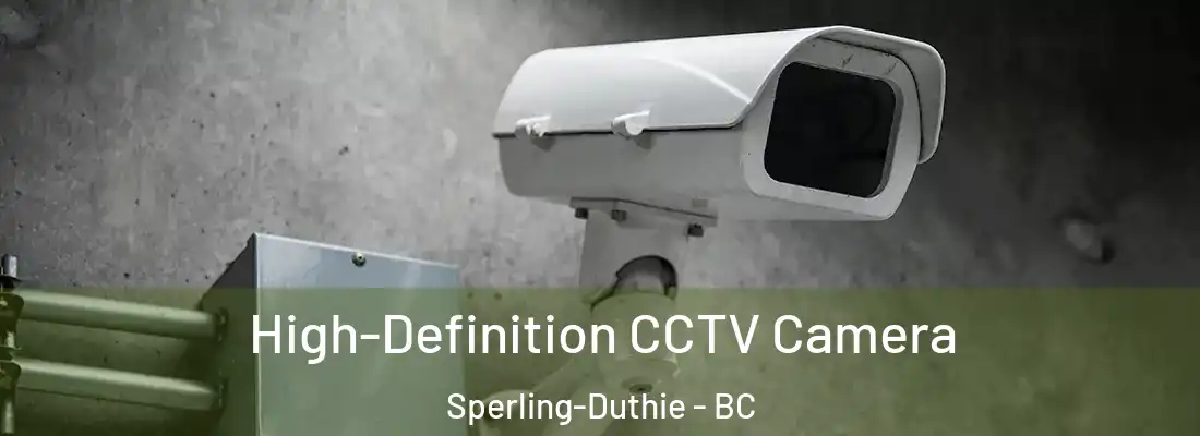  High-Definition CCTV Camera Sperling-Duthie - BC