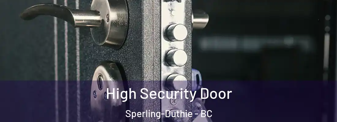  High Security Door Sperling-Duthie - BC