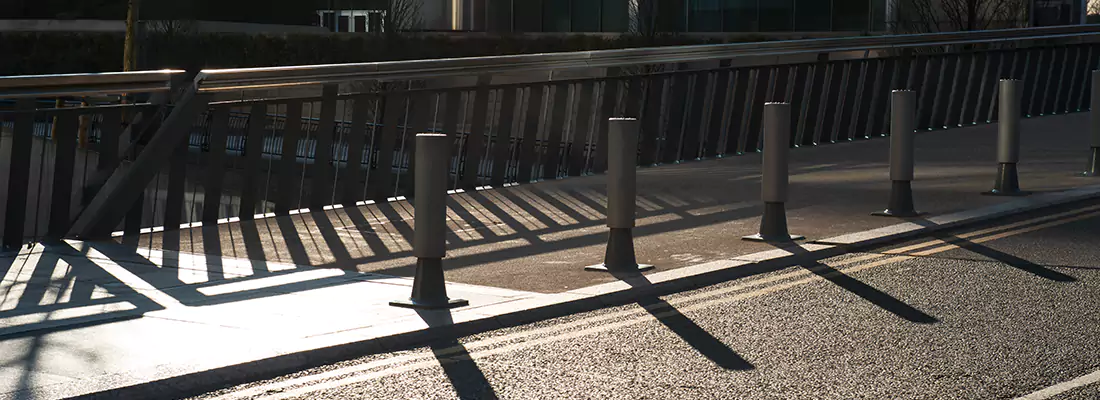 Car Bollard Installation for Parking Lots, Driveways in Burnaby, BC