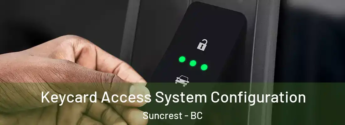  Keycard Access System Configuration Suncrest - BC