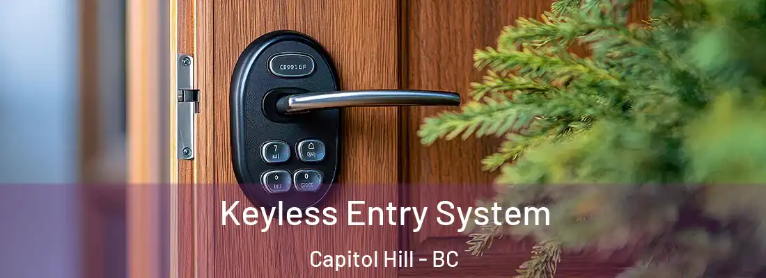  Keyless Entry System Capitol Hill - BC