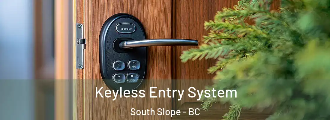  Keyless Entry System South Slope - BC