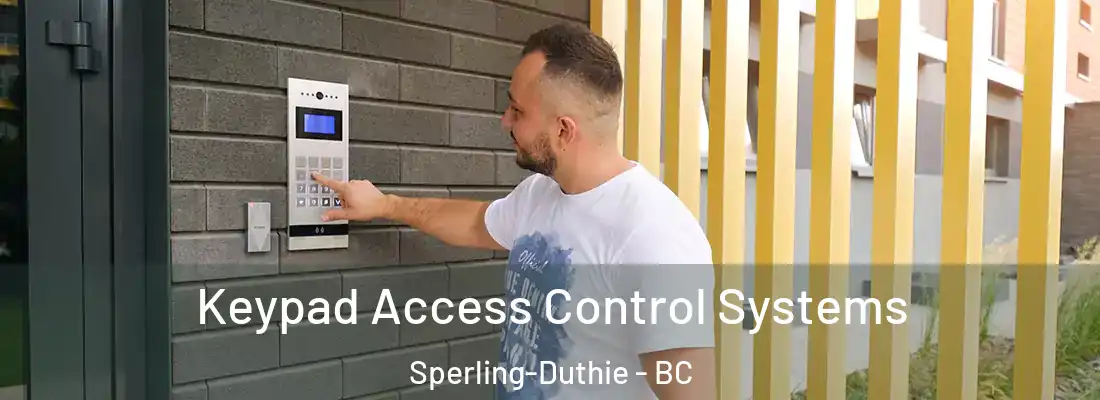  Keypad Access Control Systems Sperling-Duthie - BC