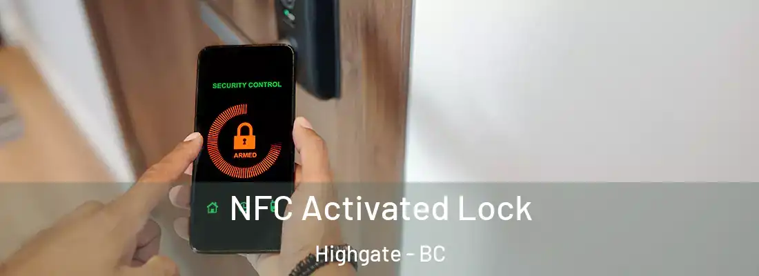  NFC Activated Lock Highgate - BC