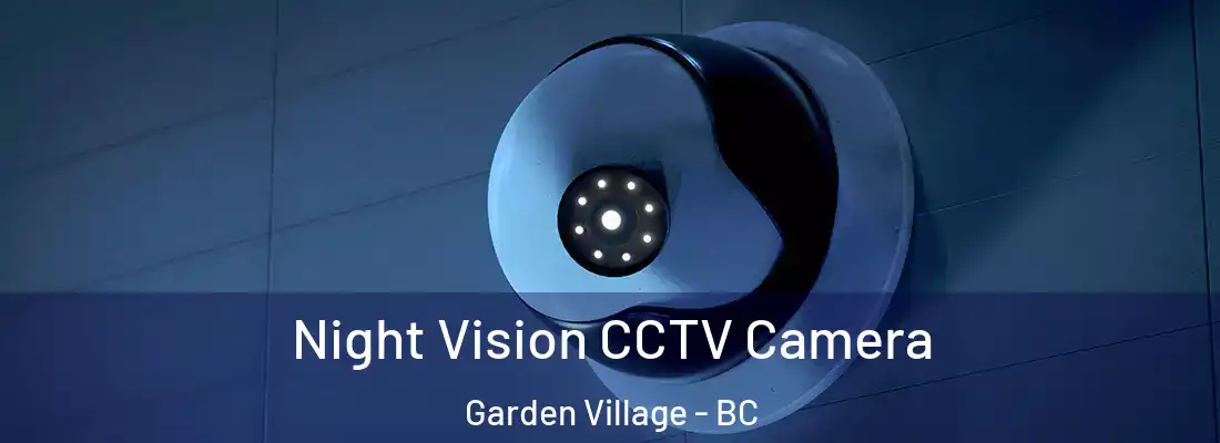 Night Vision CCTV Camera Garden Village - BC