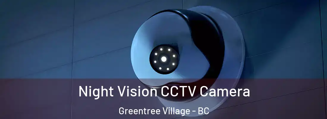  Night Vision CCTV Camera Greentree Village - BC