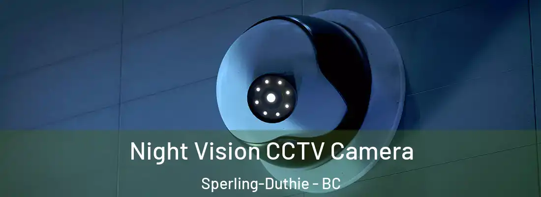  Night Vision CCTV Camera Sperling-Duthie - BC