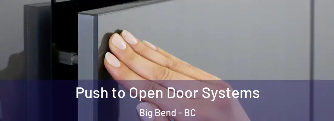  Push to Open Door Systems Big Bend - BC