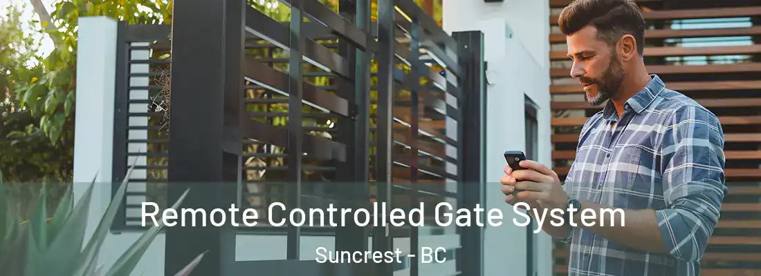  Remote Controlled Gate System Suncrest - BC