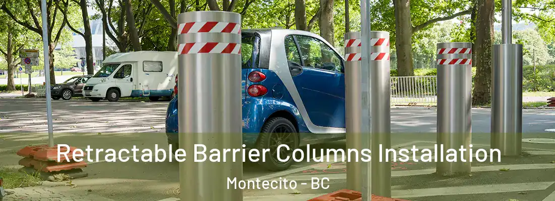  Retractable Barrier Columns Installation Montecito - BC