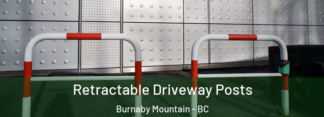  Retractable Driveway Posts Burnaby Mountain - BC