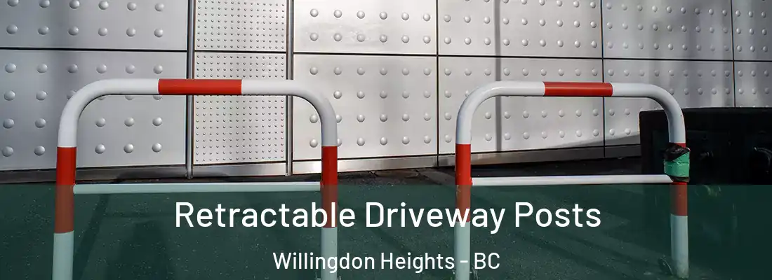  Retractable Driveway Posts Willingdon Heights - BC