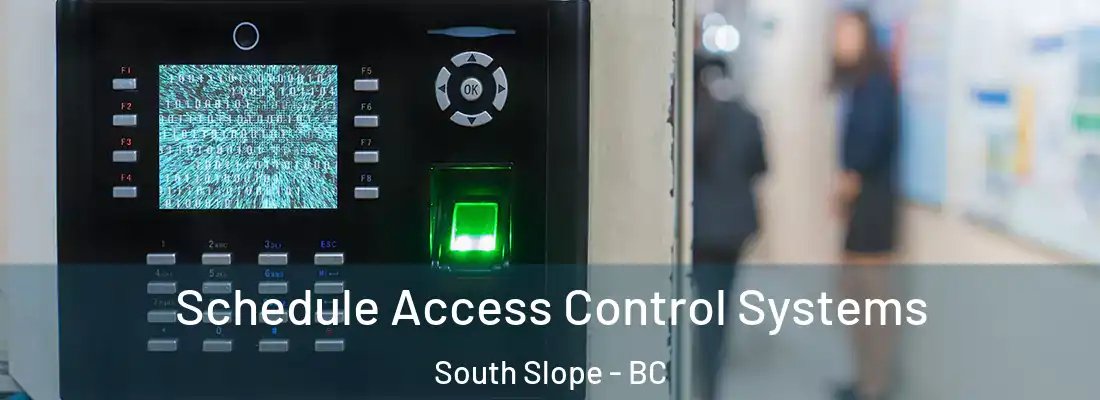  Schedule Access Control Systems South Slope - BC