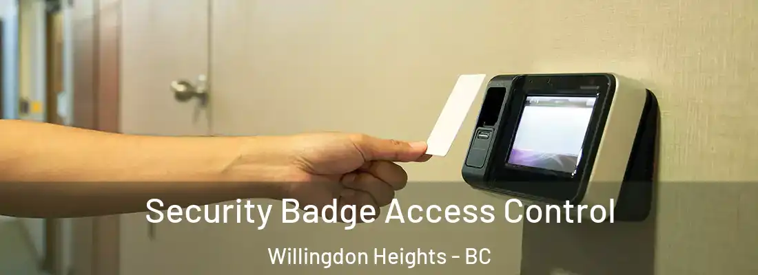  Security Badge Access Control Willingdon Heights - BC