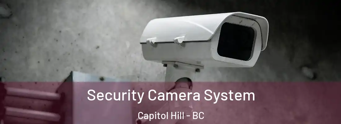  Security Camera System Capitol Hill - BC