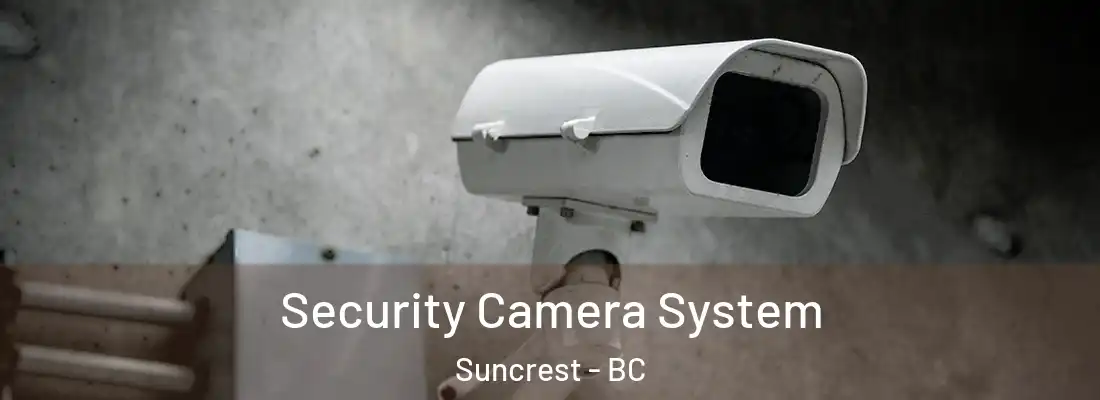  Security Camera System Suncrest - BC