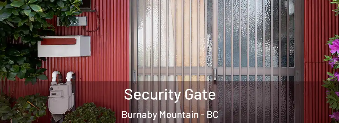  Security Gate Burnaby Mountain - BC