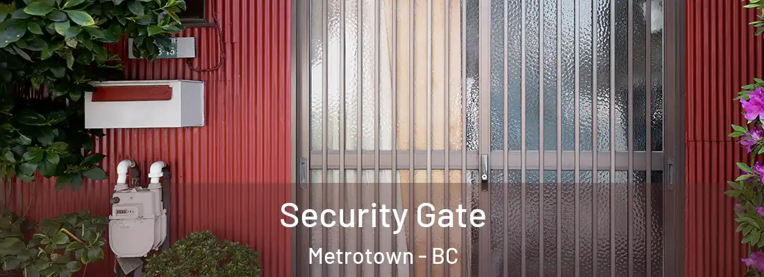  Security Gate Metrotown - BC